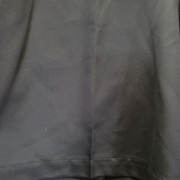 Haggar Mens Casual Shorts Black Size 38 Polyester Button Zip Close Pockets - Picture 11 of 12